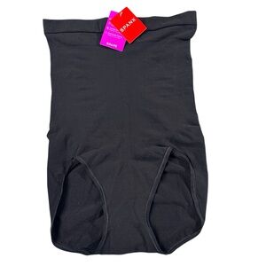 SPANX Higher Power Panty Black Shapewear XL High Waisted NWT
